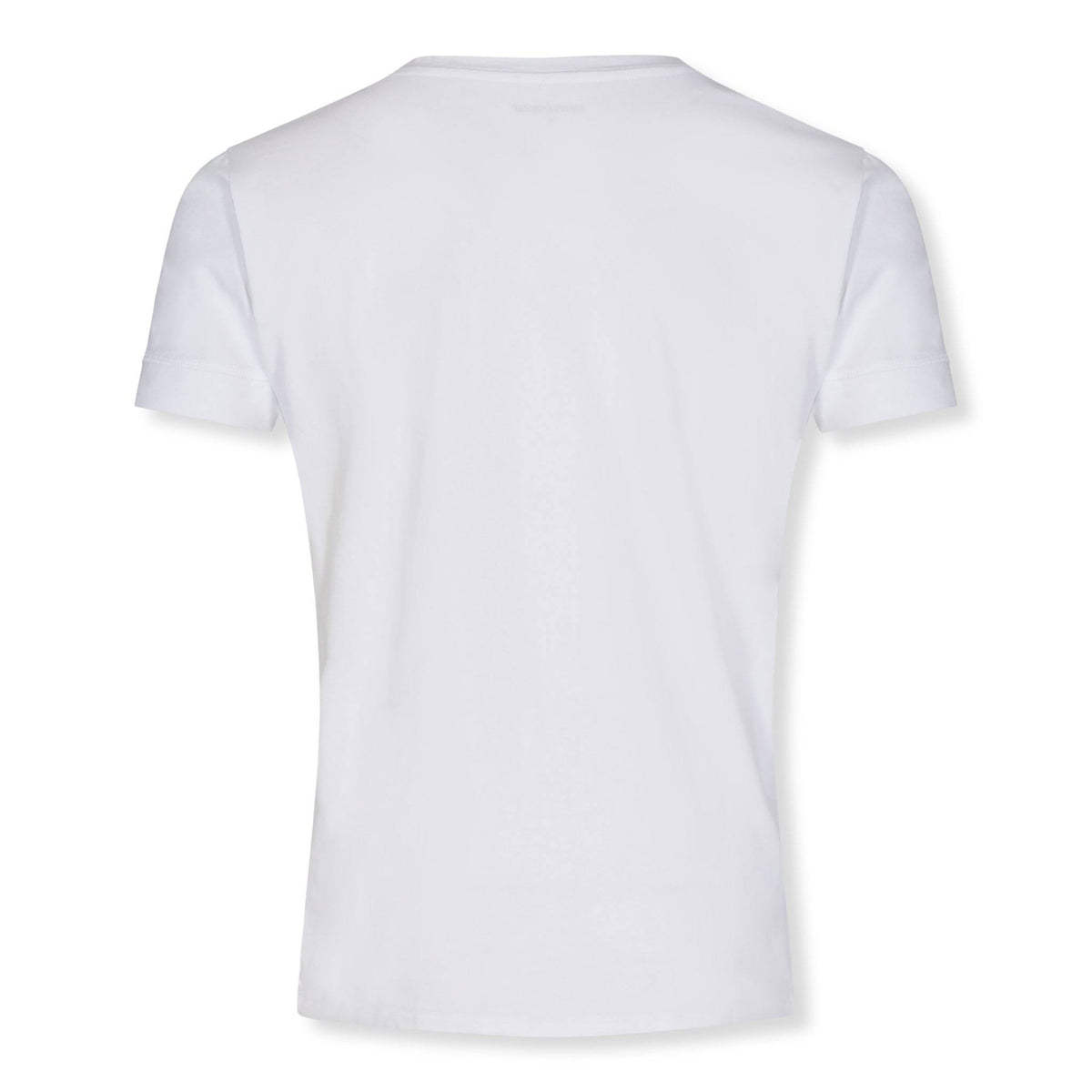 Florence – White V-Neck – T-Shirts – Sumisura