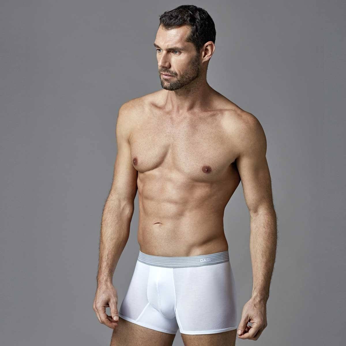 Micro Modal – White – Boxershorts – Sumisura